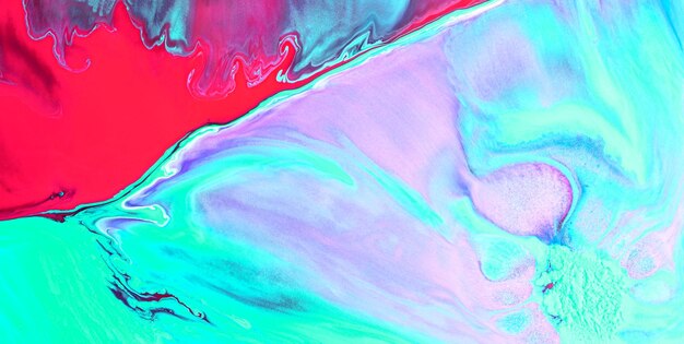 colorful marbling texture creative background with abstract waves, liquid art style painted with oil