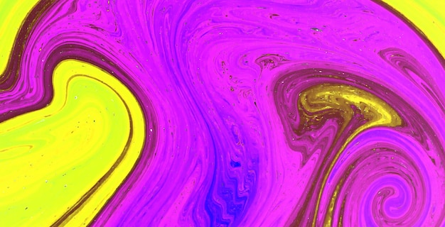 colorful marbling texture creative background with abstract waves, liquid art style painted with oil