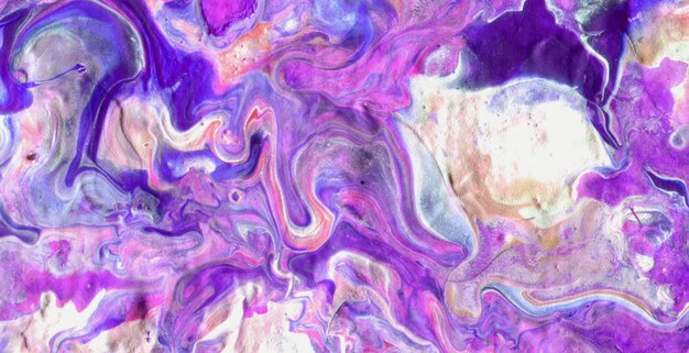 colorful marbling texture creative background with abstract waves, liquid art style painted with oil