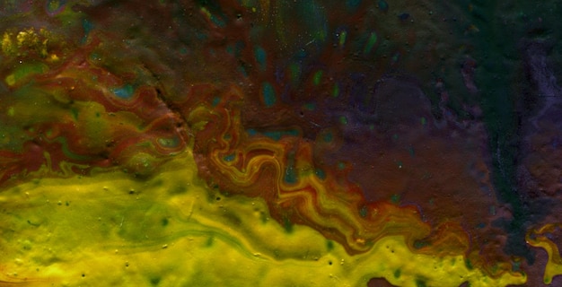 colorful marbling texture creative background with abstract waves, liquid art style painted with oil