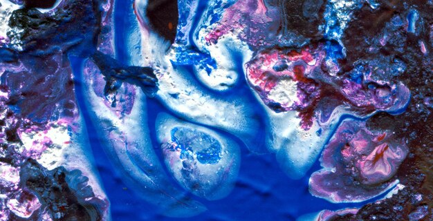 colorful marbling texture creative background with abstract waves liquid art style painted with oil