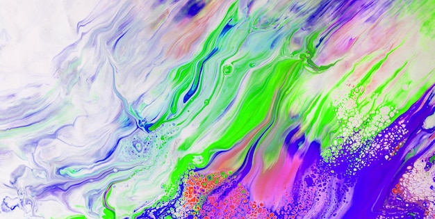 colorful marbling texture creative background with abstract waves liquid art style painted with oil