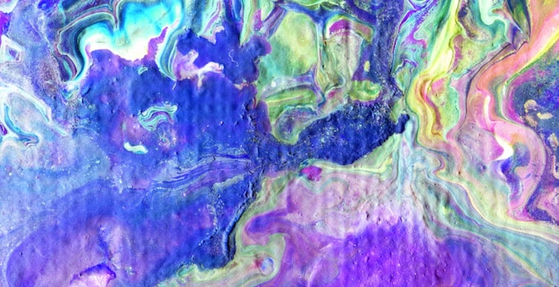 colorful marbling texture creative background with abstract waves liquid art style painted with oil