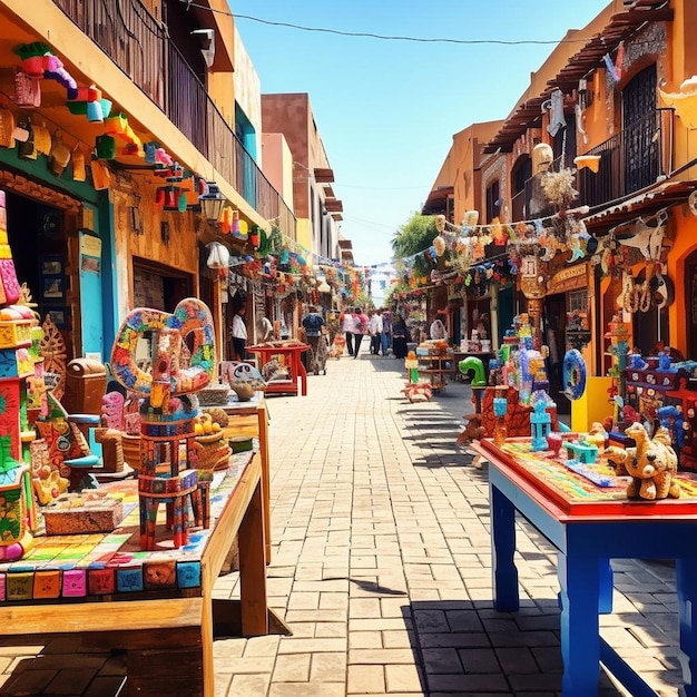 Colorful Markets of Mexico Mexican Photo