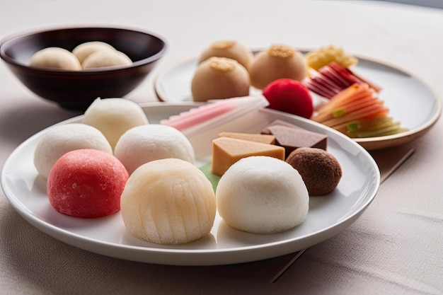 Colorful Mochi