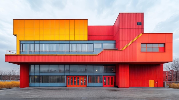 Colorful Modernist Architecture