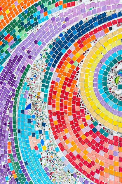 Colorful mosaic