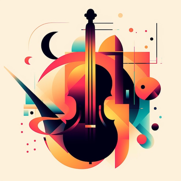 Colorful Music Vector Collection Guitar Clipart Music Symbols and More