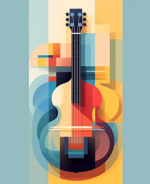 Colorful Music Vector Collection Guitar Clipart Music Symbols and More