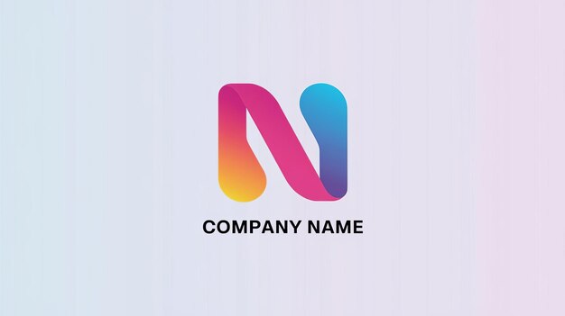 Photo colorful n logo design n logo