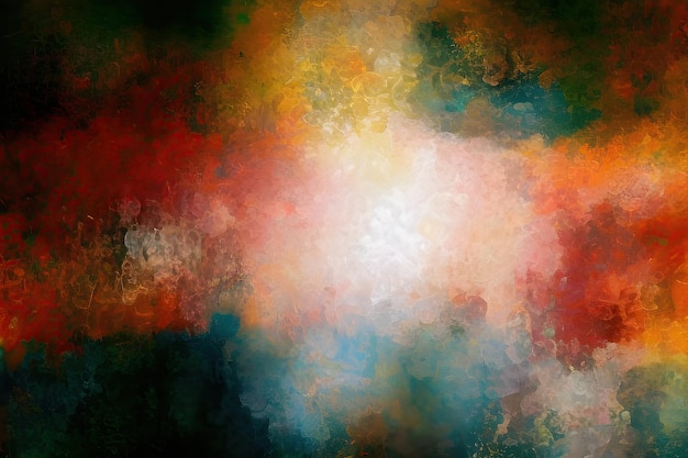 Colorful Oil paint texture background abstract painting