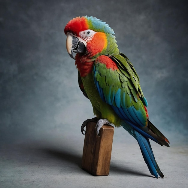 Colorful Parrot Macaw