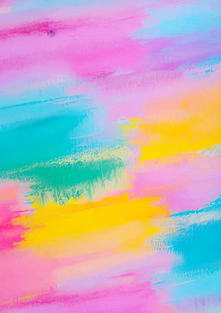 Colorful Pastel Canvas Painting Artistic Background