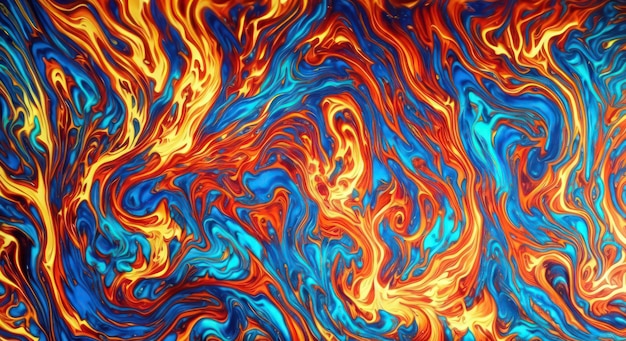 A colorful pattern with the word fire on it