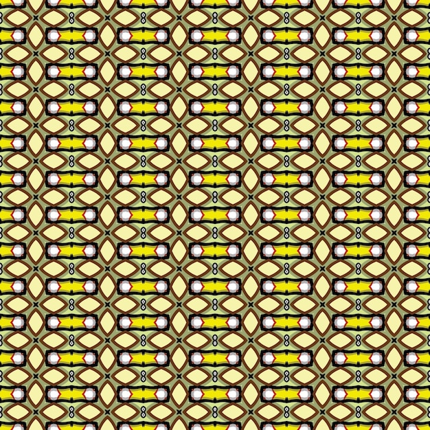 A colorful pattern with a yellow background and a green background.