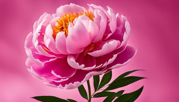 Colorful peony flowers background