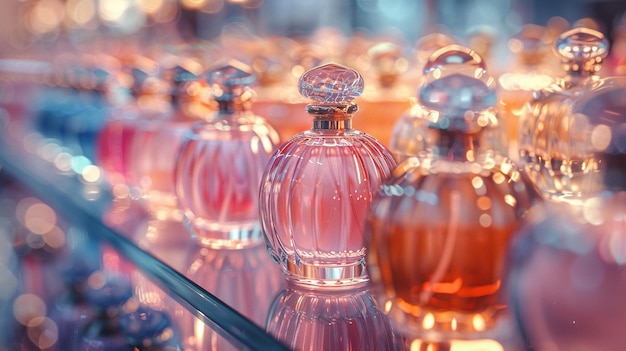 Colorful Perfume Bottles