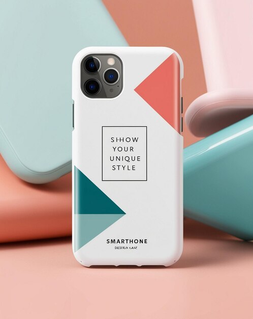 Photo a colorful phone case with the word show on it