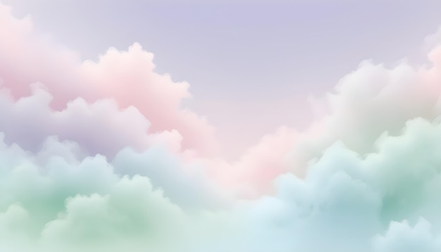 a colorful picture of clouds with the words  the word  on the bottom