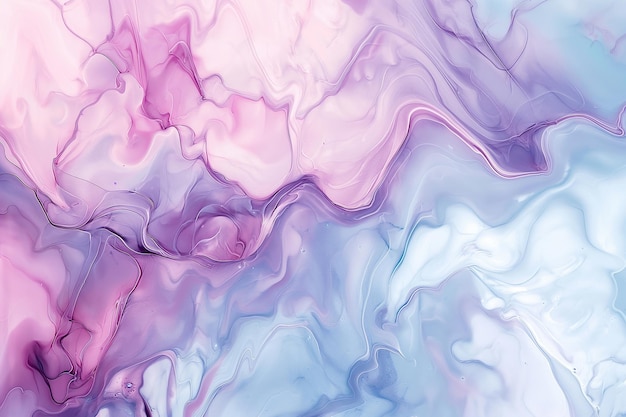 a colorful picture of a purple and white mixture