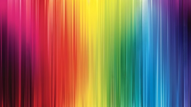 Photo a colorful picture of a rainbow colored background