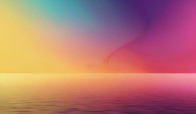 a colorful picture of a ship with a purple and pink background