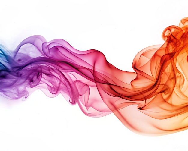 Photo a colorful picture of a smoke that says quot purple quot