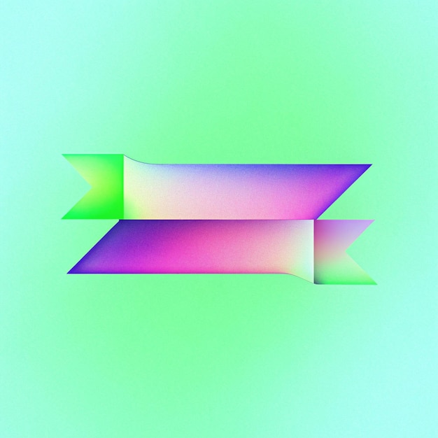 a colorful picture of a square with a green background with a picture of a triangle