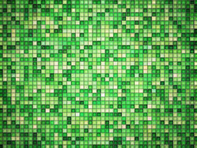 Photo colorful pixelated lime background