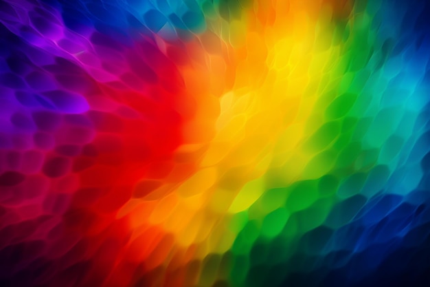 A colorful rainbow background