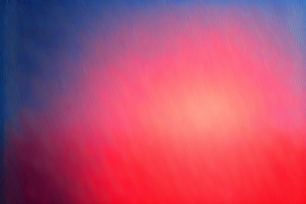 Colorful red and blue sunrise gradient noisy grain abstract colors