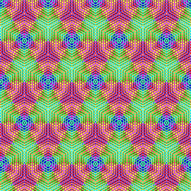 A colorful seamless pattern with a zigzag pattern colorful squares for wallpaper background