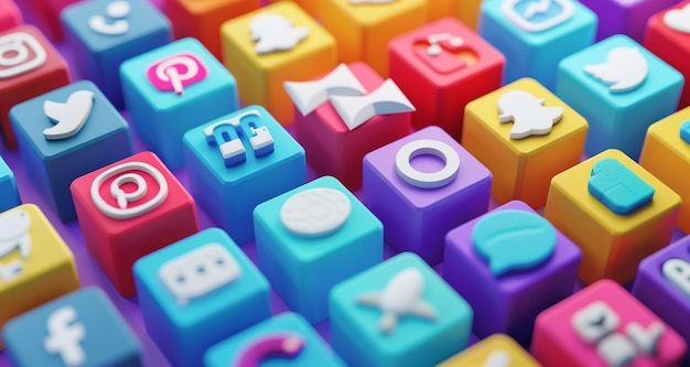 a colorful set of colorful plastic blocks with the letter p on them