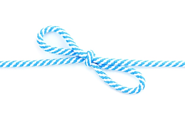 Colorful shoelaces isolated 