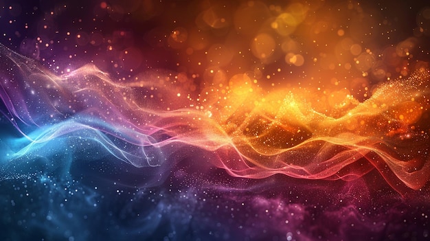 colorful smoke abstract background