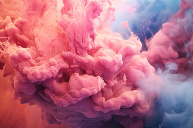 Colorful smoke background concept