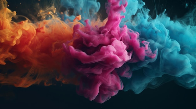 Colorful Smoke background