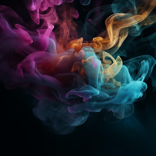 colorful smoke wallpaper background pattern