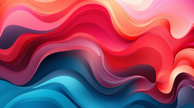 colorful smooth liquid background