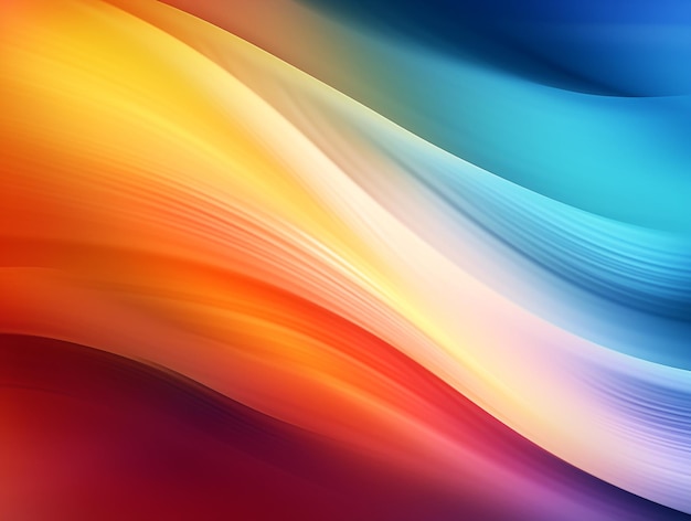 Colorful Smooth Texture Liquify Wallpaper Background AI Generated