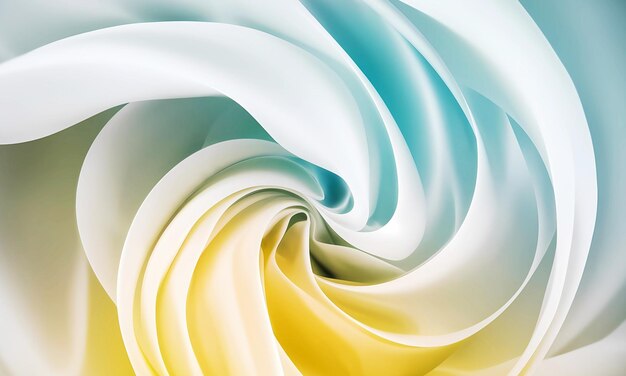 a colorful soft gradient swirl image of a blue and yellow abstract background