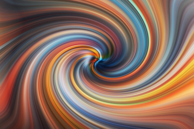 Colorful spinning , Mixing Color Blender twisted and Twirling shade of vivid colors abstract for background.