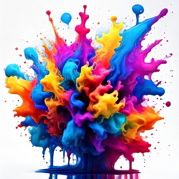 a colorful splash of color is shown with the word  colors