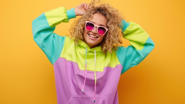 The colorful stylish hoodie