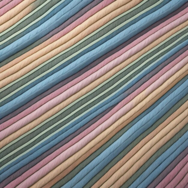 Photo a colorful table cloth with a colorful pattern.