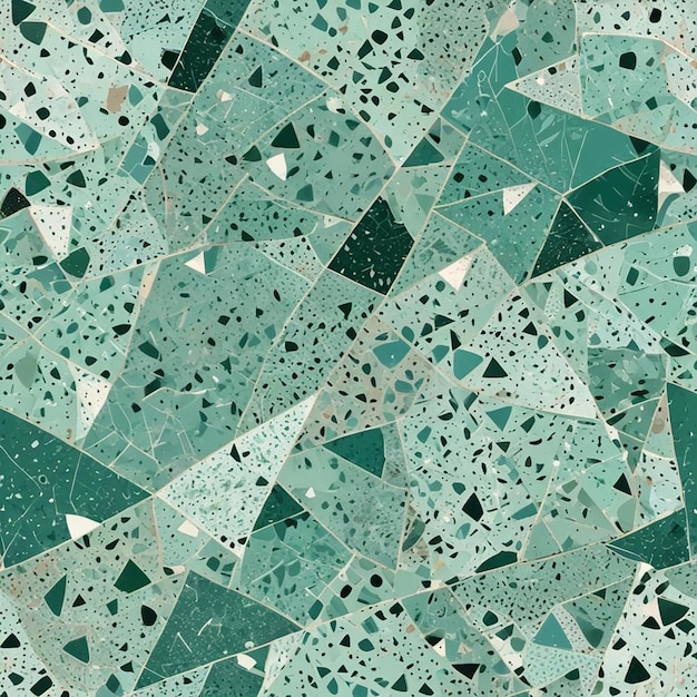 Photo colorful terrazzo pattern design