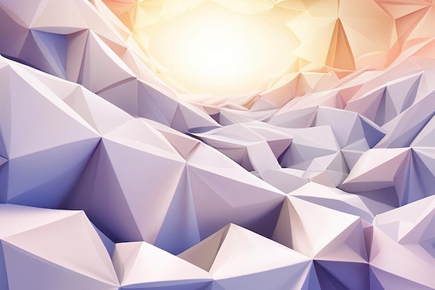 Colorful triangular abstract background Abstract polygonal background