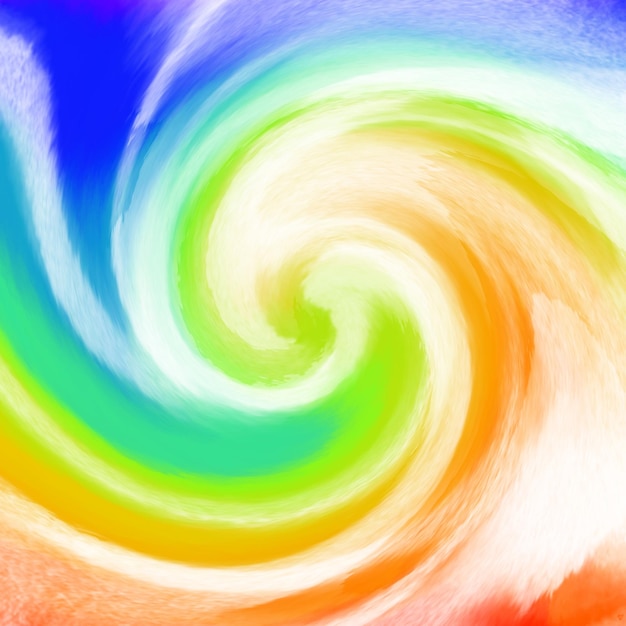 Colorful twirl background Watercolor trendy colorspaint background