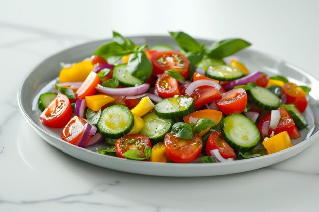 Colorful Vegetable Salad