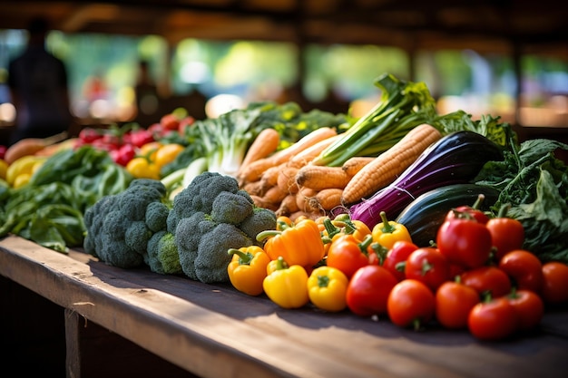 Colorful Vegetables at the Farmers39 Market